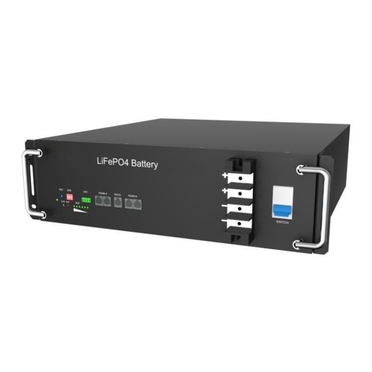 2560Wh 51.2V DC Rack Mount Lifepo4 แบตเตอรี่สําหรับการเก็บพลังงานอุตสาหกรรมพาณิชย์