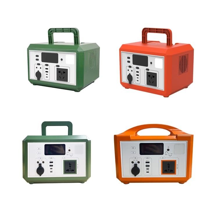 แบตเตอรี่แบบพกพา 600W ไลฟ์โพ 4 เครื่องผลิตพลังงานแสงอาทิตย์สําหรับการเดินทางแคมป์