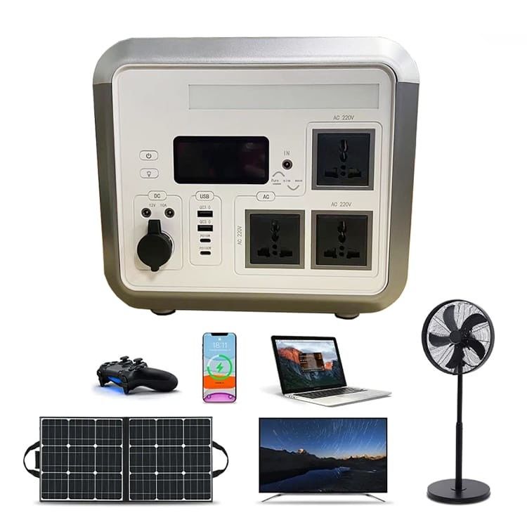 LiFePO4 ระบบแบตเตอรี่ที่เก็บพลังงานแสงอาทิตย์ โรงไฟฟ้า 1200w สําหรับแคมป์กลางแจ้ง