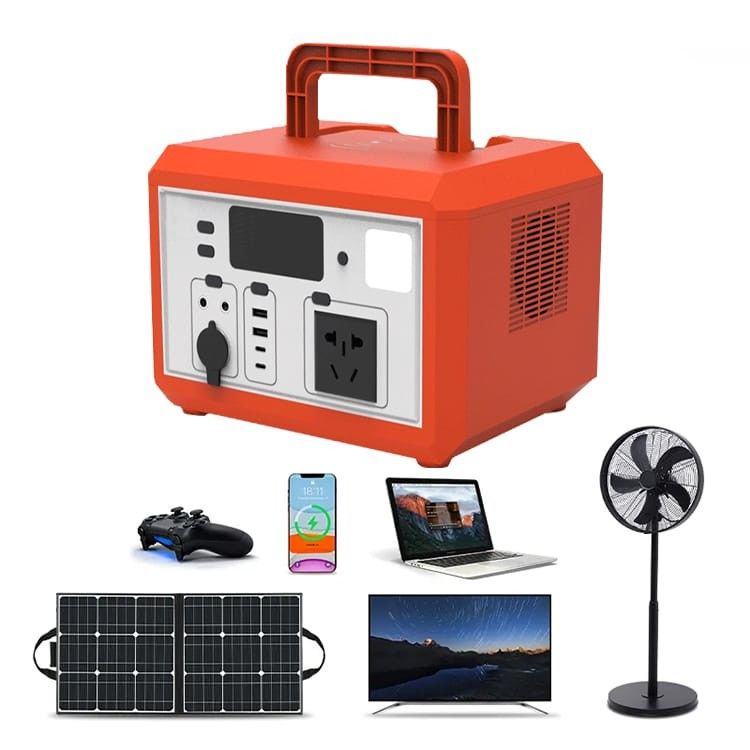เครื่องกําเนิดไฟฟ้าแบตเตอรี่ลิตยูมแบบพกพา 600W สําหรับการตั้งแคมป์กลางแจ้ง RV ตกปลา