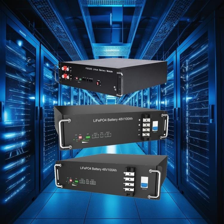แบตเตอรี่พลังงาน 50kWh ความดันสูง Lifepo4 Rackmount สําหรับการใช้งานอุตสาหกรรม