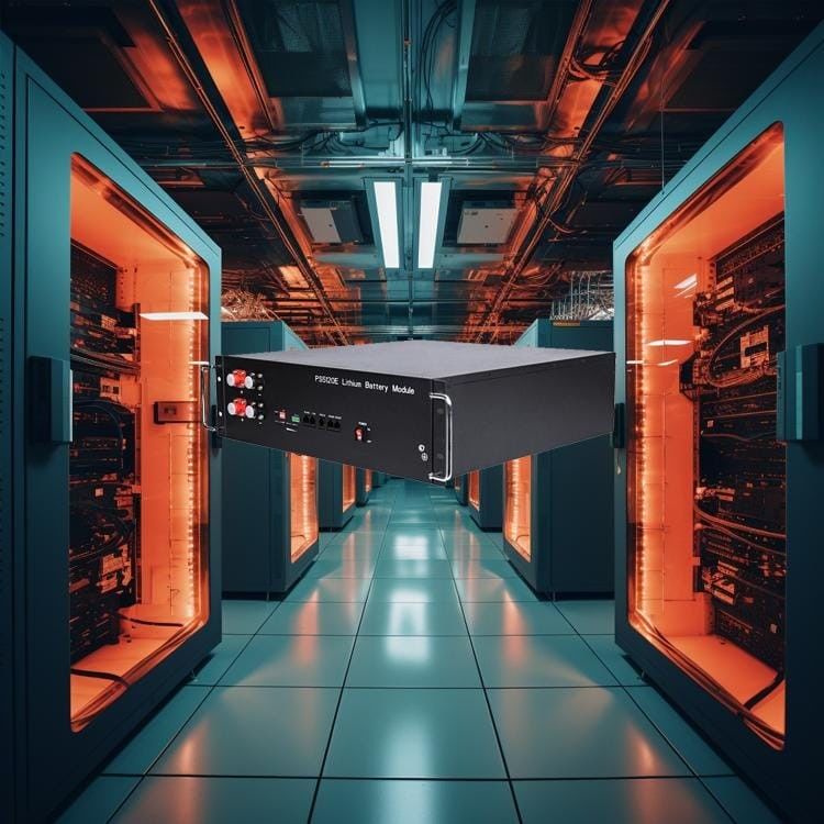 50kWh โลเตชั่นสูง Lifepo4 Rackmount แบตเตอรี่ลิเดียม ระบบเก็บพลังงานสําหรับอุตสาหกรรม