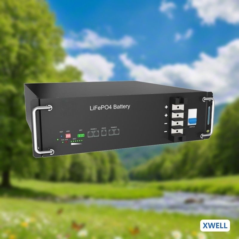 แรคมอนท์ความดันต่ํา LiFePO4 แบตเตอรี่ลิเดียม พลังงานสํารอง 30kwh & 50kwh